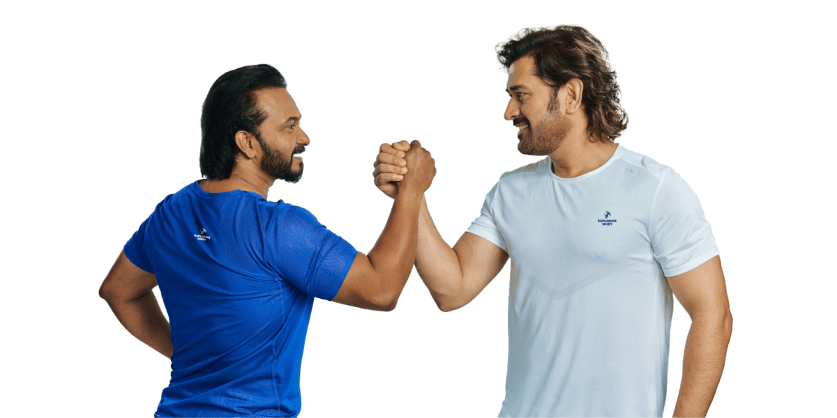 MS Dhoni Joins Hands with Explosive Whey: A Blend of Fitness and Nutrition - Explosive Whey