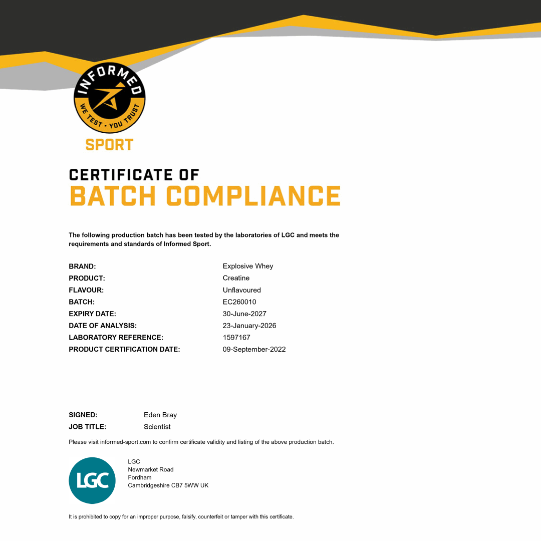 Athlete Series Creatine