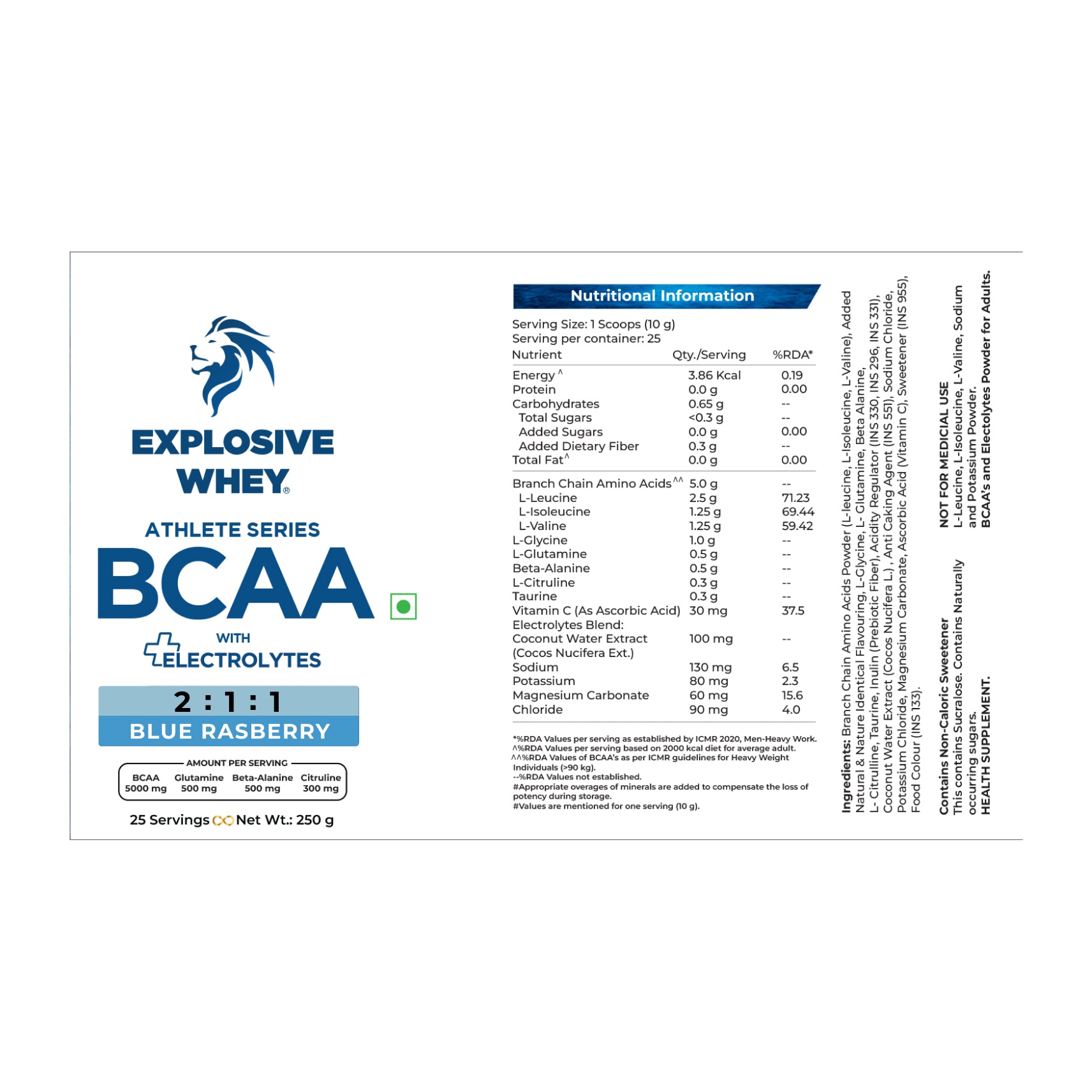 Athlete Series BCAA