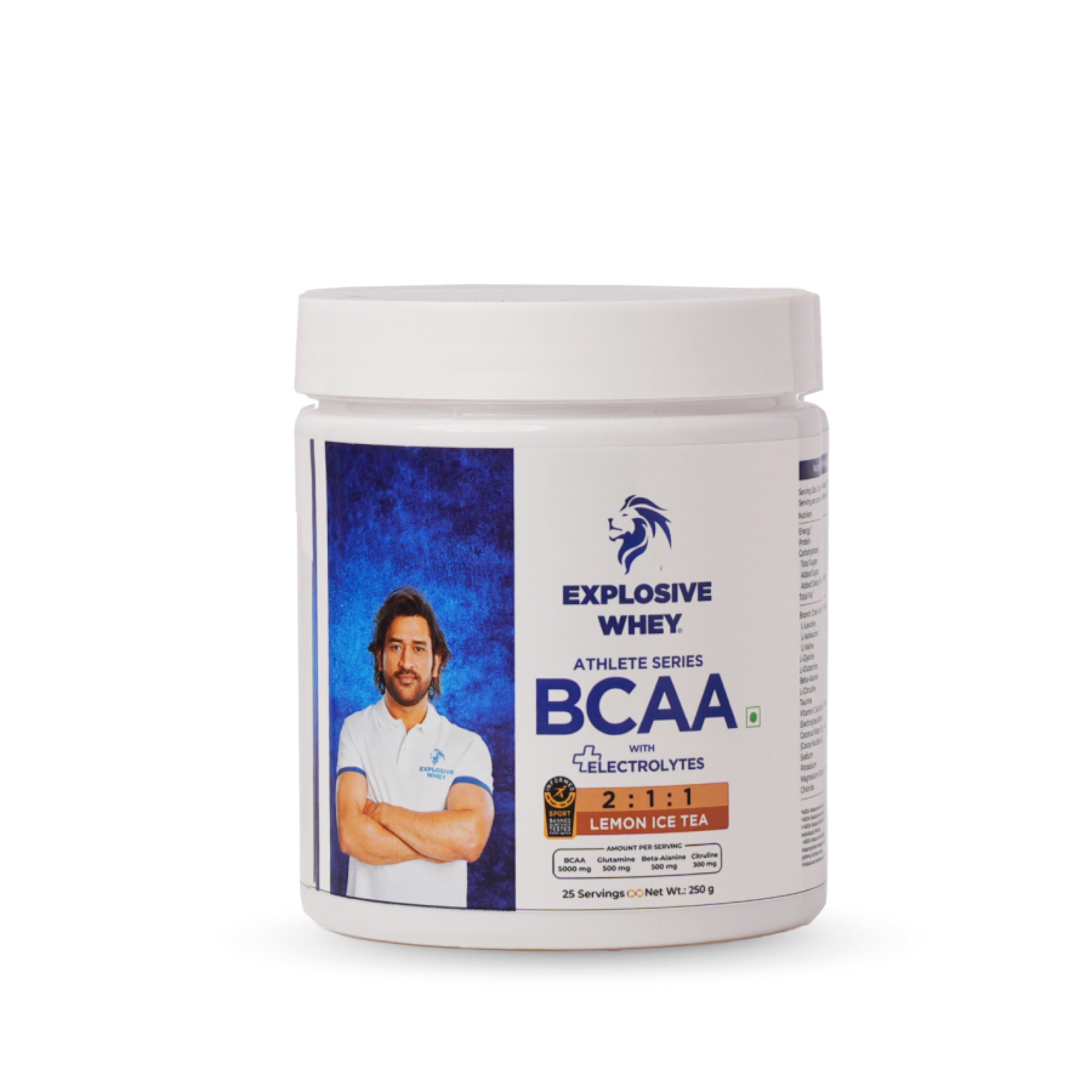 Athlete Series BCAA#Flavour_Lemon Ice Tea