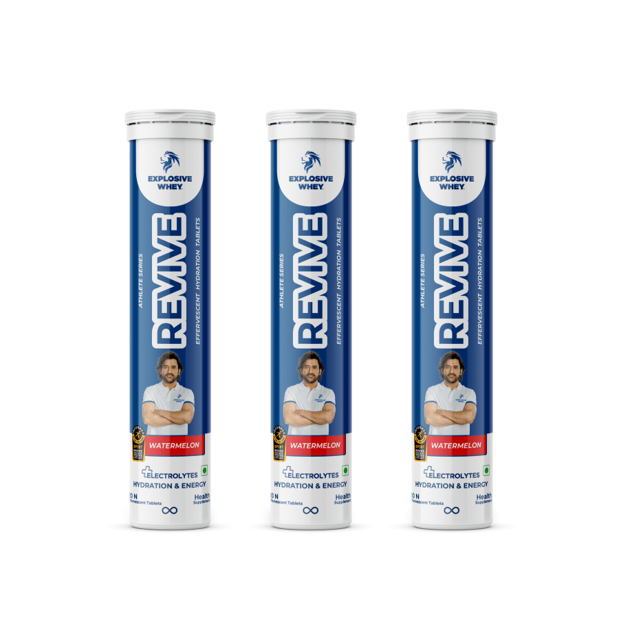 Athlete Series Revive Hydration Tablets (3xPack)#Flavour_Watermelon