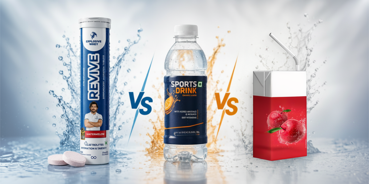 Hydration Tablet vs Sports Drink vs ORS: Which One Actually Works Better?
