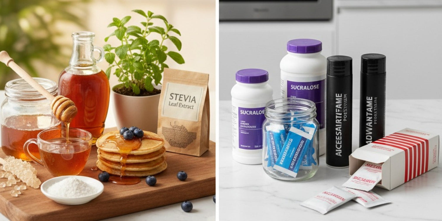 Artificial Sweeteners vs Natural Sweeteners: Which One Is for You? - Explosive Whey