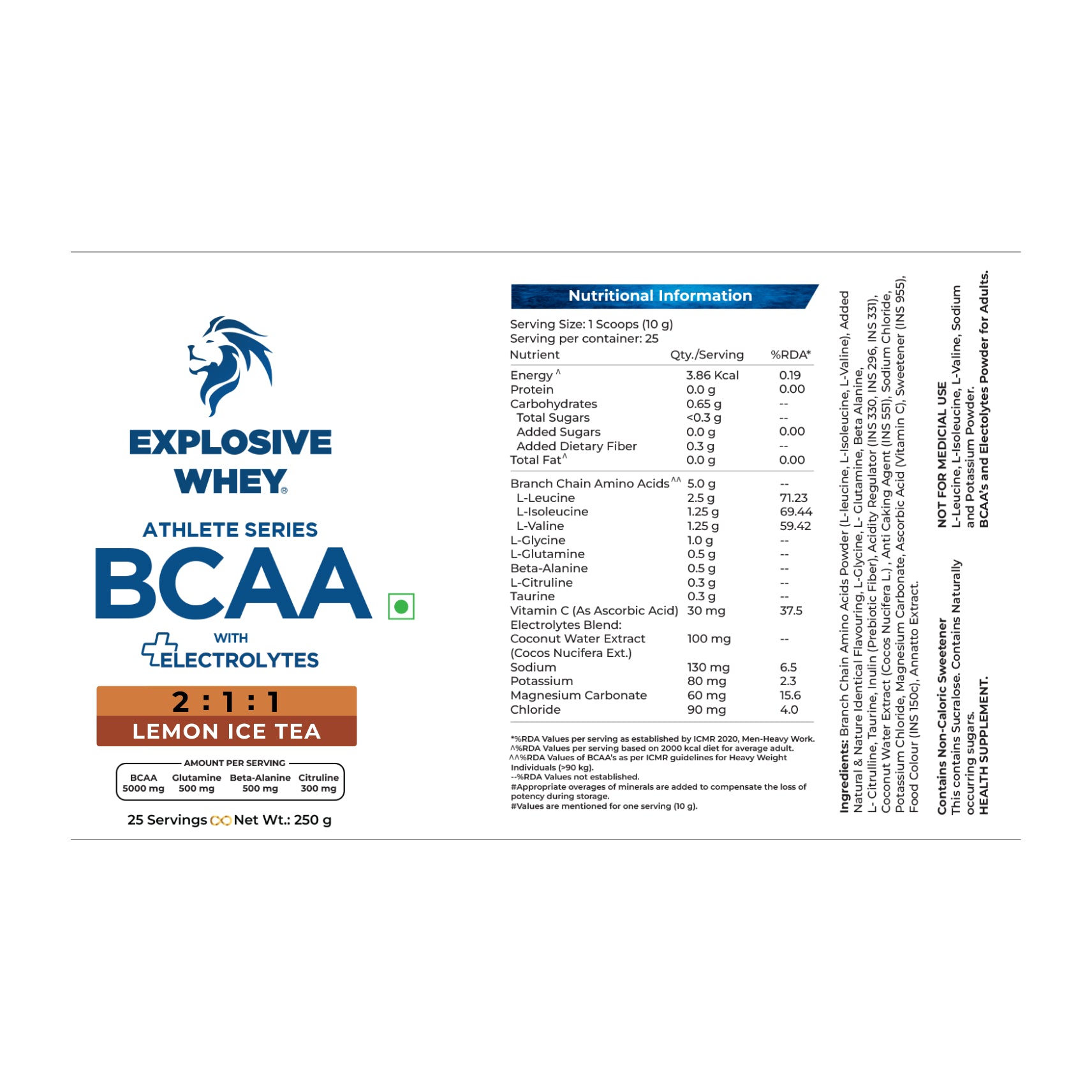 Athlete Series BCAA