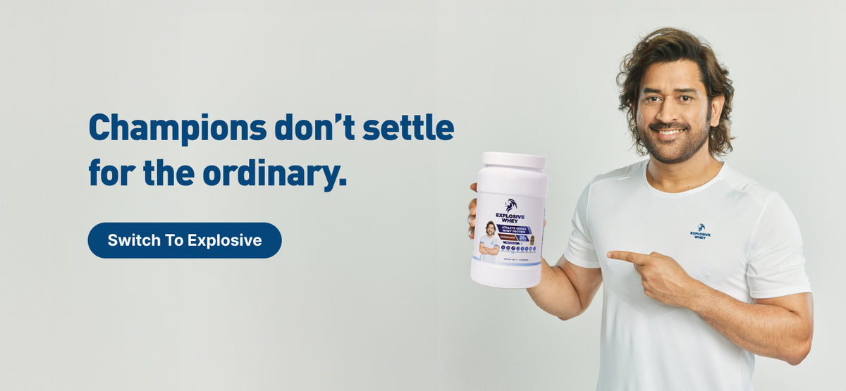India's Favourite Athlete Supplements | Explosive Whey