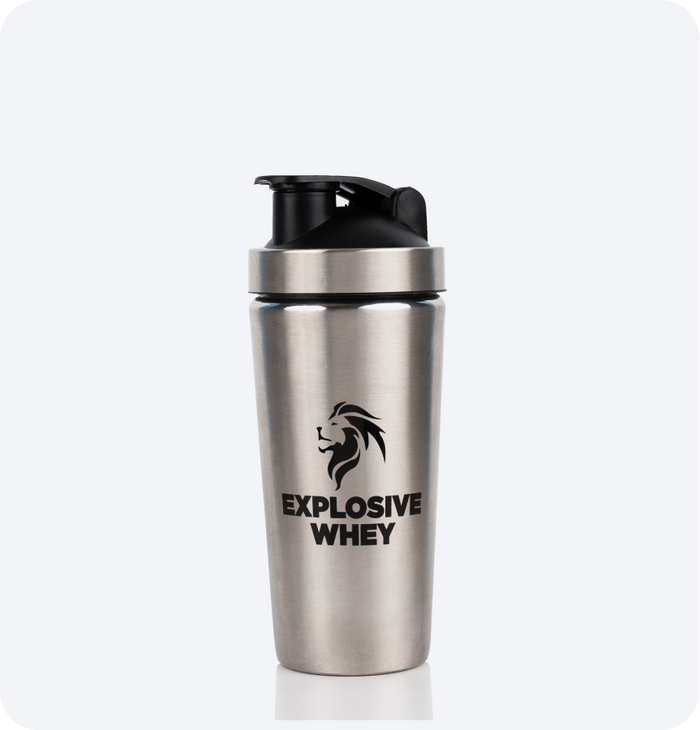 Explosive Whey Metal Shaker