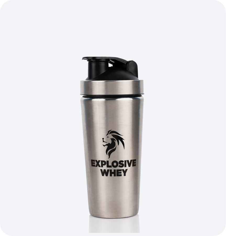 Explosive Whey Metal Shaker