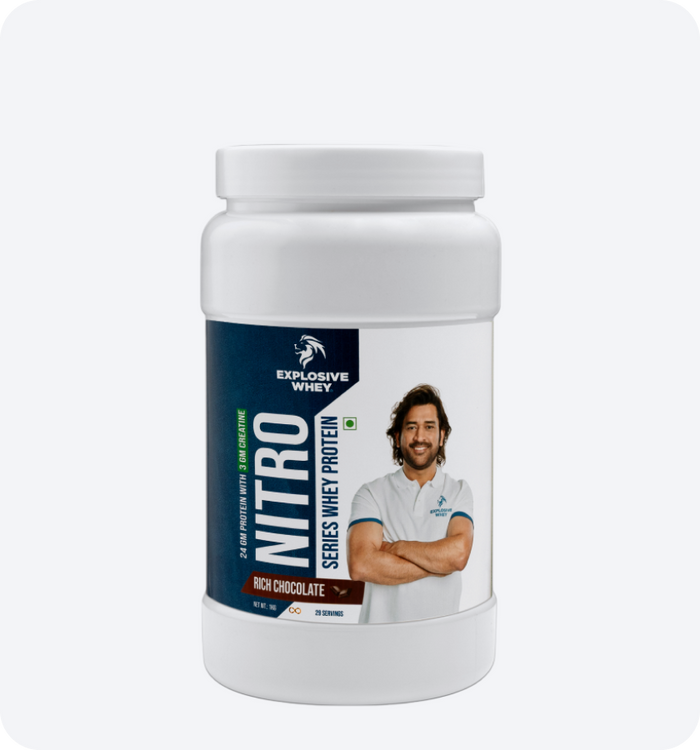 Nitro Series Whey (24gm Protein with 3gm Creatine)