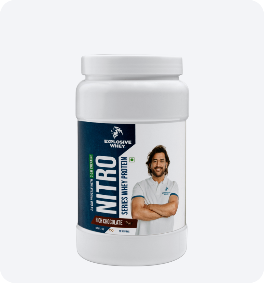 Nitro Series Whey (24gm Protein with 3gm Creatine)