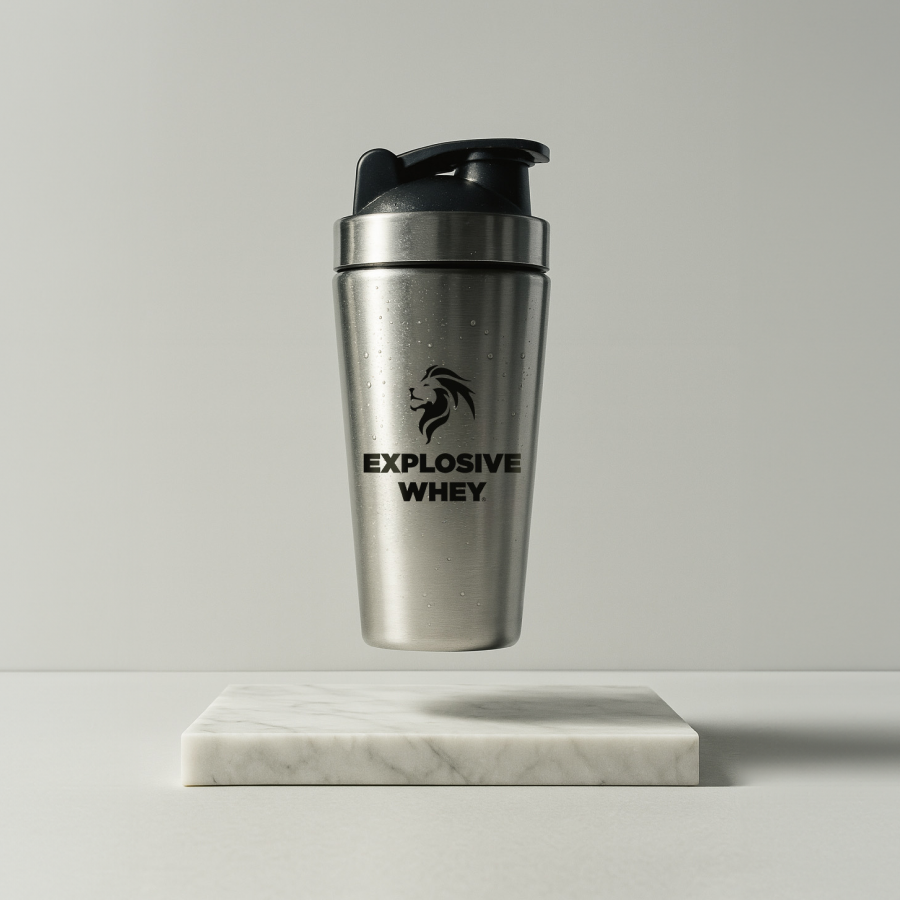 Explosive Whey Metal Shaker