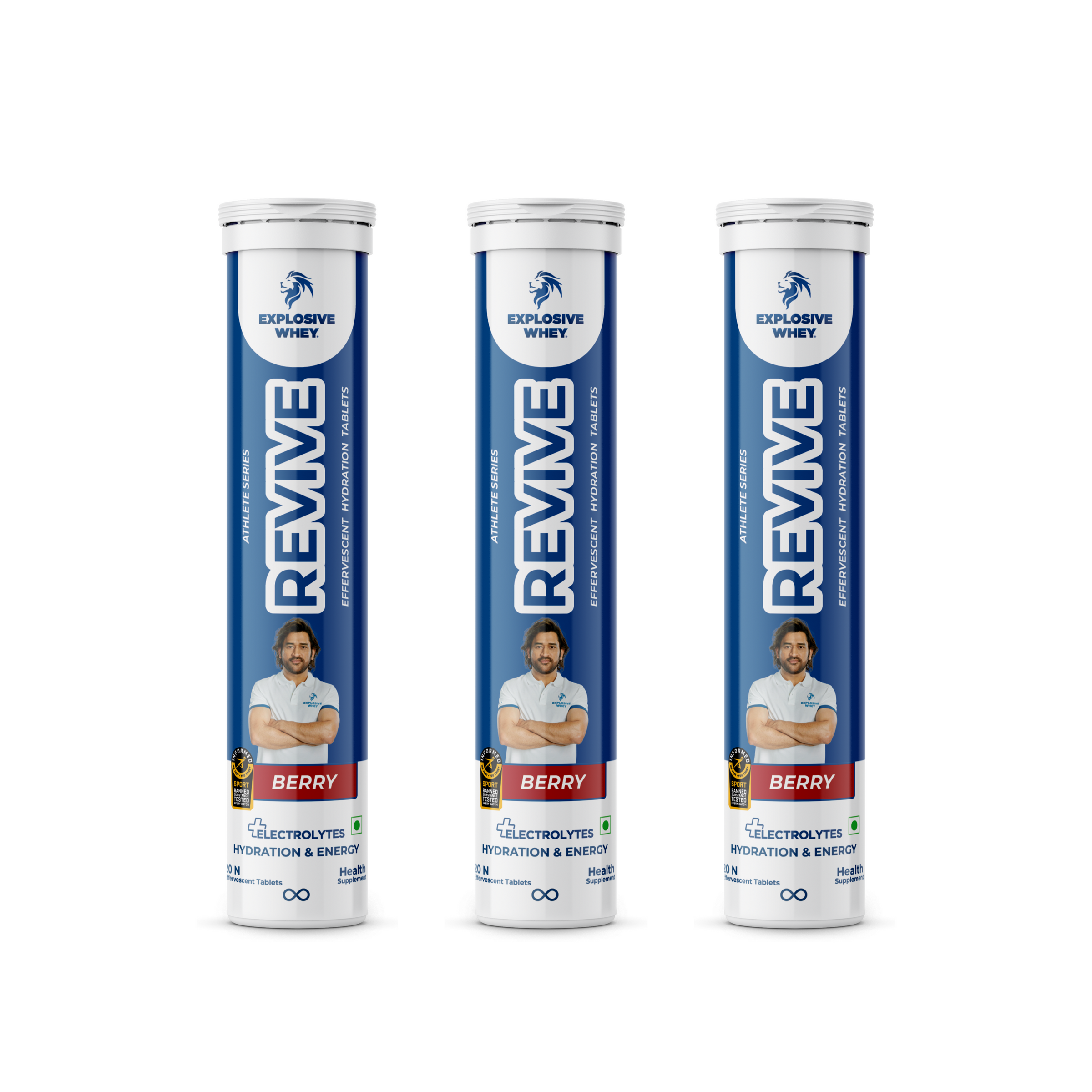Athlete Series Revive Hydration Tablets (3xPack)