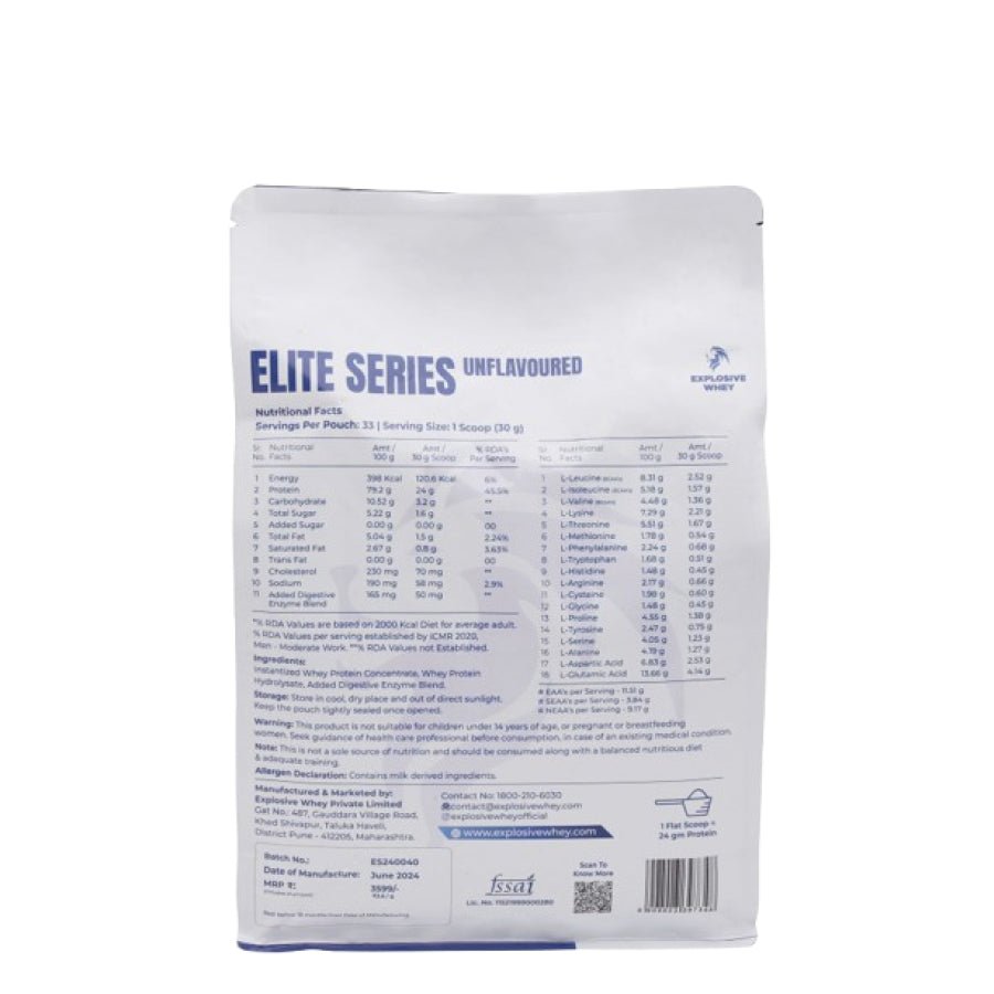 Elite Series Whey Protein - Explosive Whey