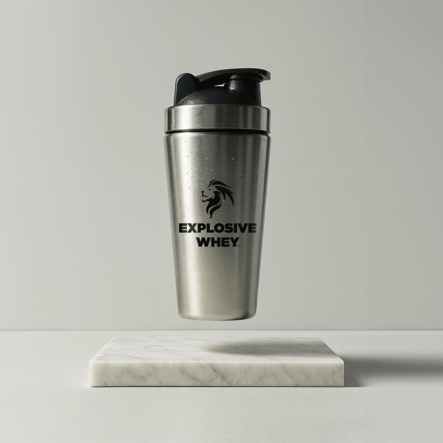 Explosive Whey Metal Shaker - Explosive Whey